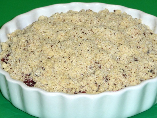 Apple crumble