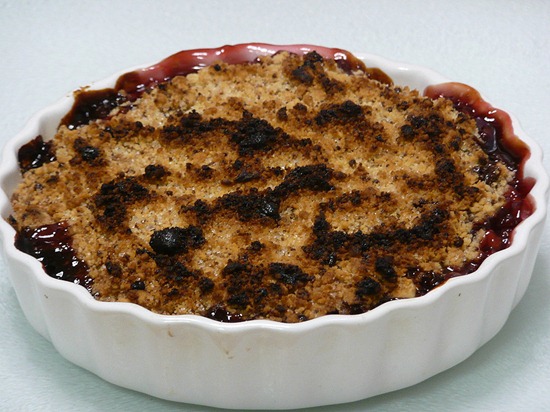 Apple crumble