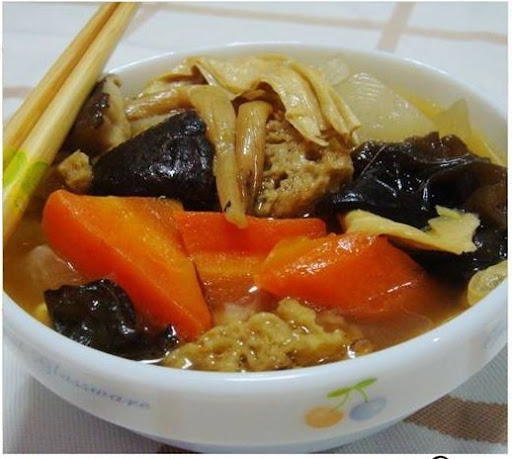 素食食譜-蘿蔔腐竹煲