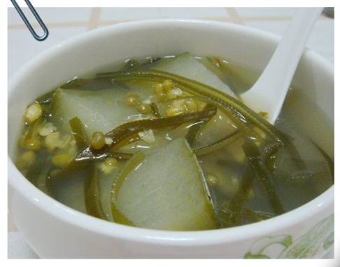素食食譜-綠豆海帶冬瓜湯