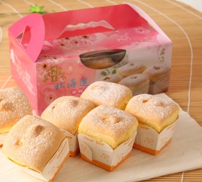 順觀泰團購美食-北海道戚風蛋糕泡芙