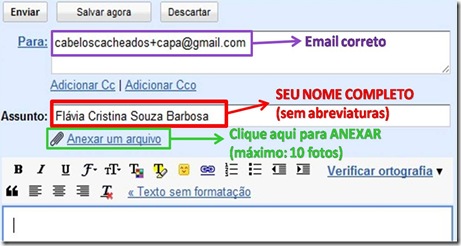 Modelo para o Gmail Modelo para o Gmail