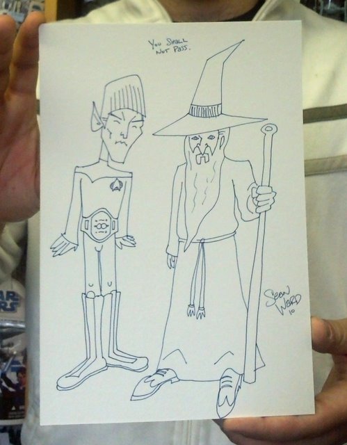 Spock and Gandalf