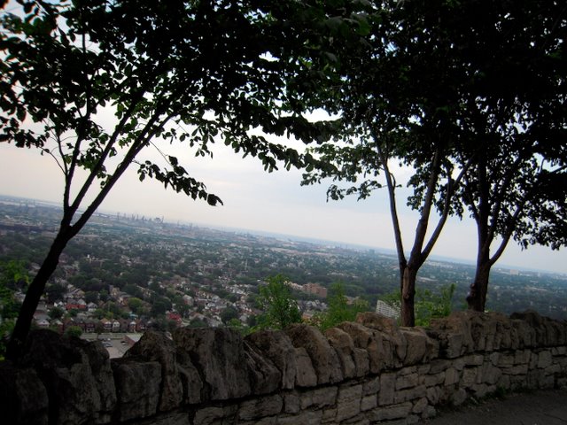 Sean Ward has a spectacular view