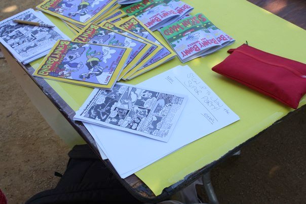 Sean Ward comics artist San Francisco