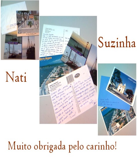 Nati e Suzinha, muito obrigada pelo carinho!! Nati e Suzinha, muito obrigada pelo carinho!!