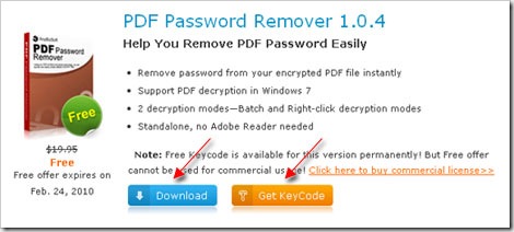 Download AnyBizSoft PDF Password remover