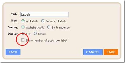 post label cloud