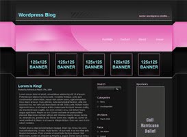 Pink Flick Free Wordpress Theme 