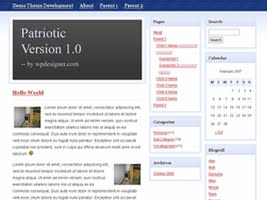 Patriotic 10 Free Wordpress Theme