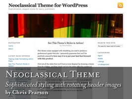Neoclassical Free Wordpress Theme