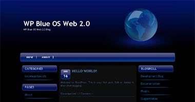 WP Blue OS Web 2.0