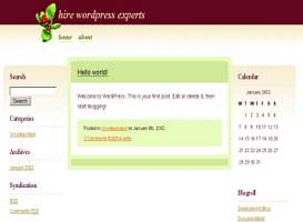 Apple 10 Free Wordpress Theme