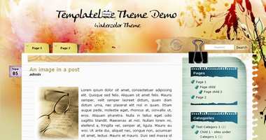 Watercolor Theme
