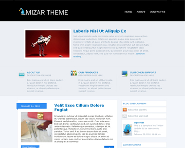 Mizar Corporate Theme