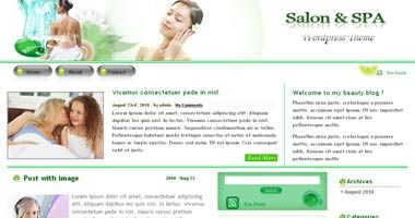 Free Wordpress Theme - BeautySpa