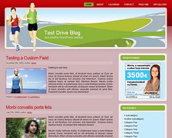 Running and Jogging WP Theme