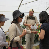 Japanese Visitors in Abdally Farm