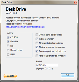 desk drive