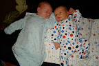 Two days younger, Atticus is much bigger than Jeremiah