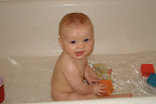 I'm in the big boy bath!