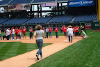 running the bases