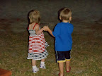 Showing Ella Fields the beach