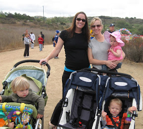 Support crew with future mudders in tow.