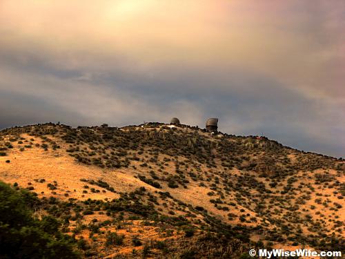 Seeing these two structures when you are driving on SH-118? They are Harlan J. Smith Telescope and Otto Struve Telescope at McDonald Observatory Seeing these two structures when you are driving on SH-118? They are Harlan J. Smith Telescope and Otto Struve Telescope at McDonald Observatory