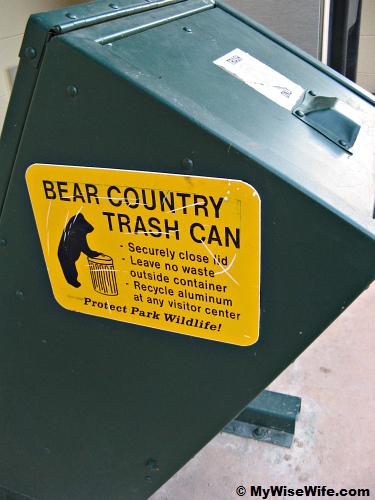 Special Trash in Bear Country Special Trash for man in Bear Country