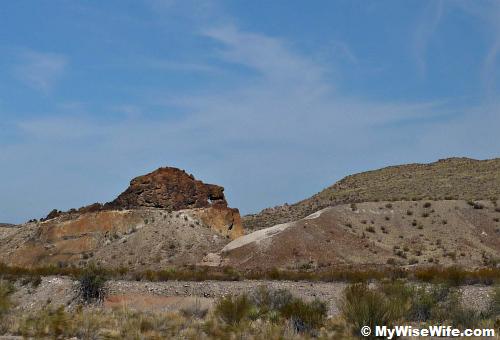 Strange red rocks or a napping dinasour? Strange red rocks or a napping dinasour?