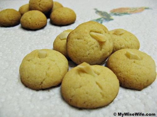 A few variations - without egg yolks,  without blanched silvered almond and yolk 