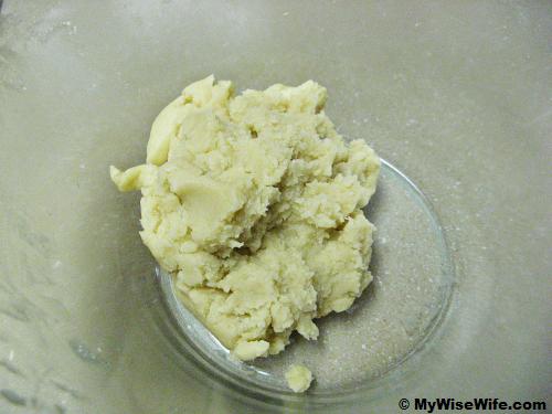 The appearance of final dough