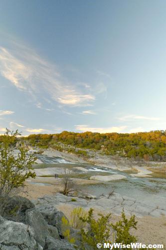 Potrait of Pedernales Falls Potrait of Pedernales Falls