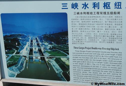 Describing the Double-way five-stage shiplock Describing the Double-way five-stage shiplock