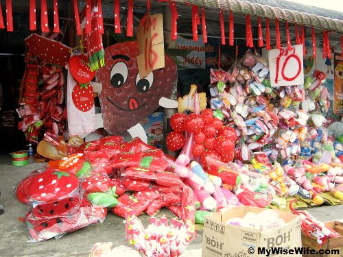 Everything in strawberry