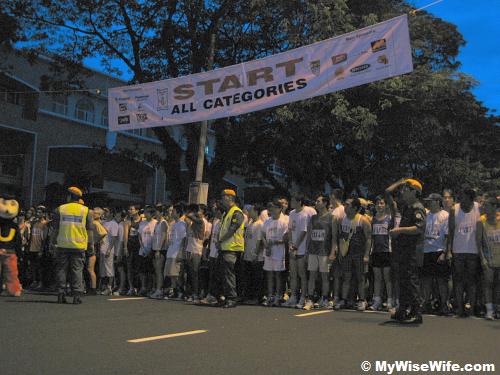 Get ready at Starting Line Get ready at Starting Line
