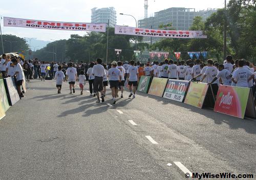 Hooray - Finishing line waits ahead Hooray - Finishing line waits ahead