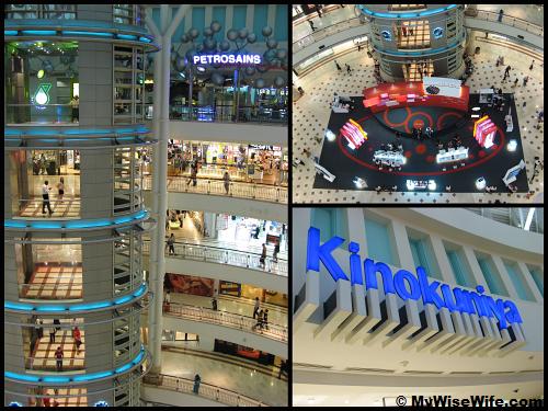 Interior of Suria KLCC Interior of Suria KLCC
