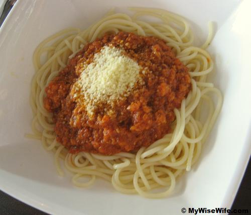 Spaghetti Chicken Bolognise Spaghetti Chicken Bolognise