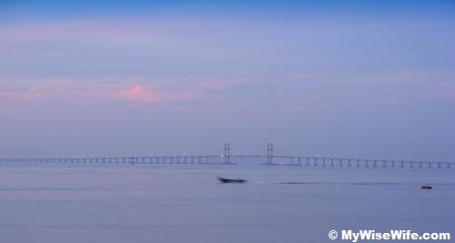 My best zoom of Penang Bridge My best zoom of Penang Bridge