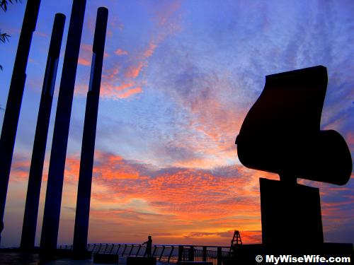 Spectacular sunrise! Spectacular sunrise!