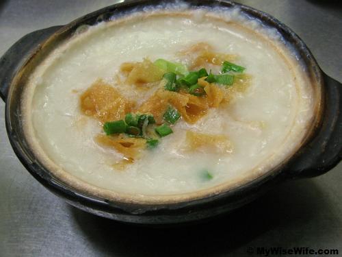Claypot fish porridge - soft and appealing