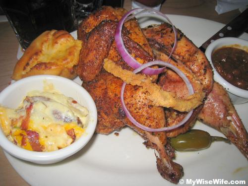 Smoked 'bone-in' chicken Smoked 'bone-in' chicken