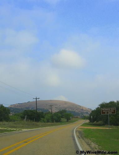 Pink granite dome is visible miles away... Pink granite dome is visible miles away...