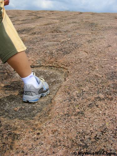 Big Foot was here? Big Foot was here?