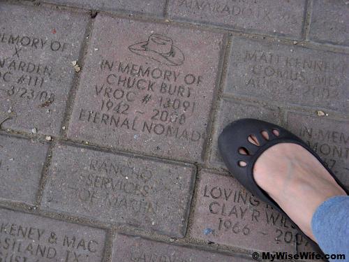 Walk of Fame at Luckenbach Walk of Fame at Luckenbach