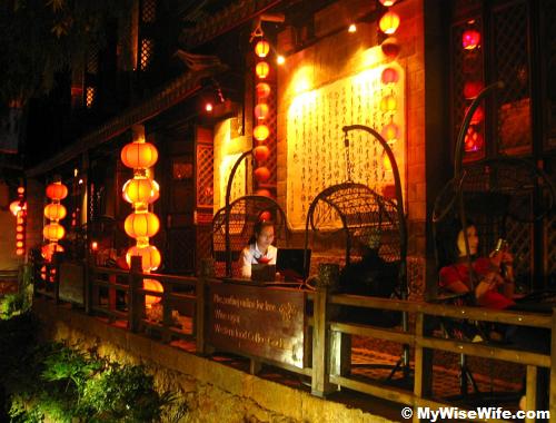 Few restaurants which offer a more cosy ambience