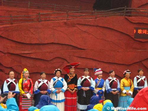 We are told there are about 10 minority ethnics, check out their colorful costumes We are told there are about 10 minority ethnics, check out their colorful costumes
