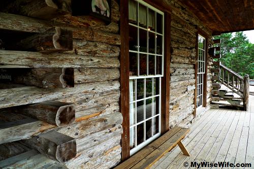 Log cabin built in Missouri 1841 Log cabin built in Missouri 1841